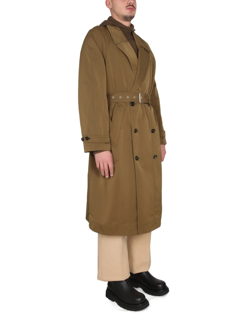 NYLON FOLDING TRENCH COAT