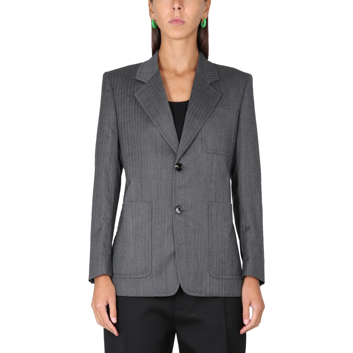 CHEVRON PATTERN JACKET