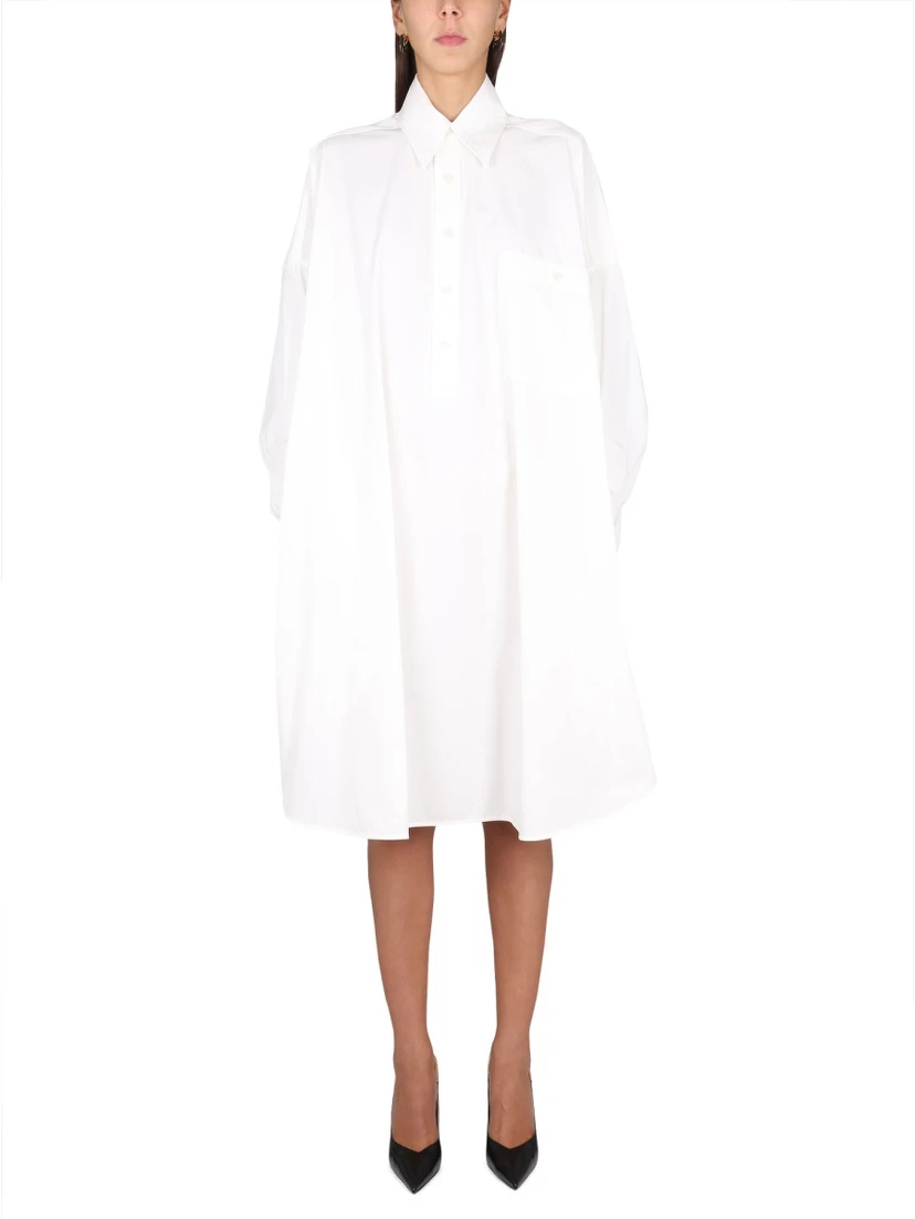 COMPACT COTTON DRESS