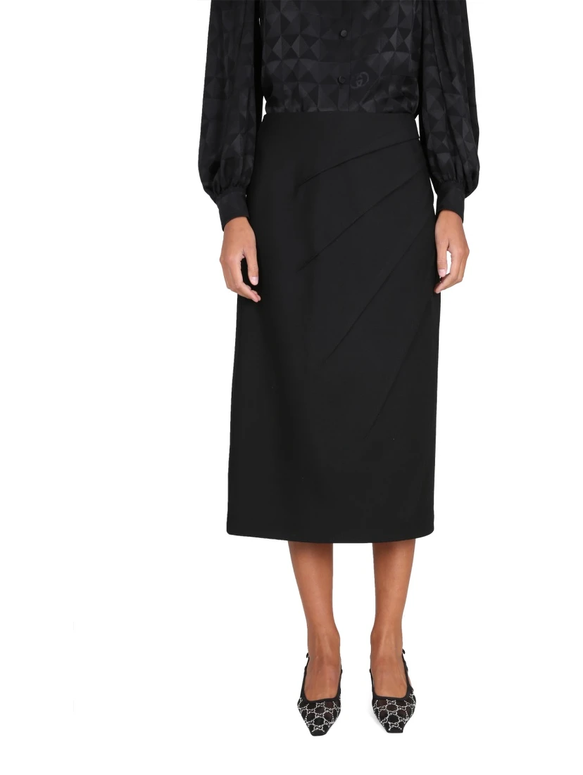 WOOL SKIRT