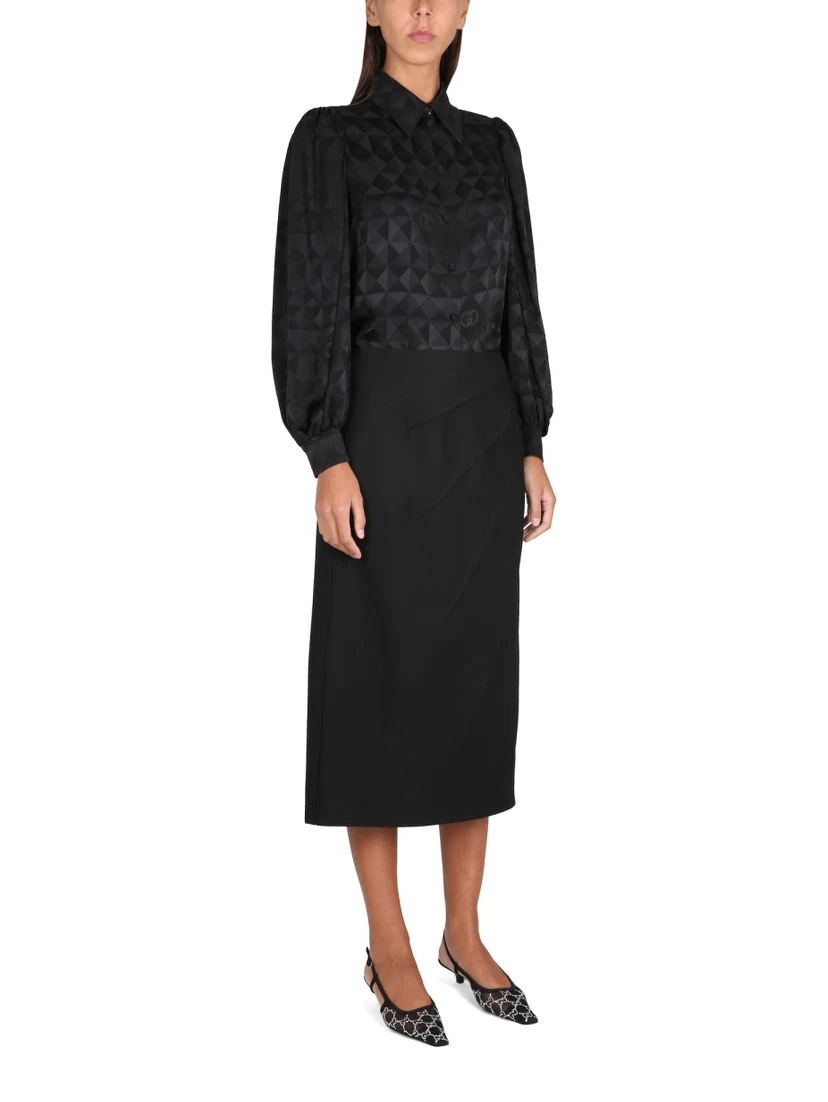 WOOL SKIRT