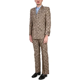 MAXI CLAMP PATTERN COTTON JACKET