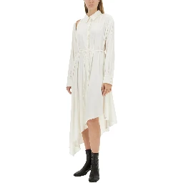 SATIN CHEMISIER DRESS