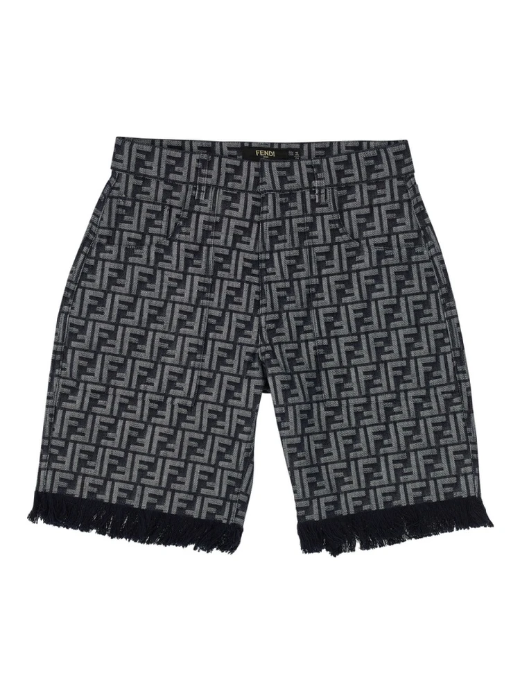 FF DENIM BERMUDA SHORTS