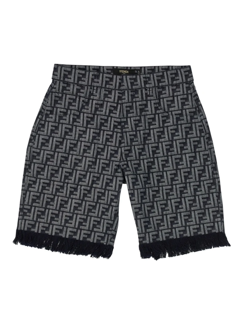 FF DENIM BERMUDA SHORTS