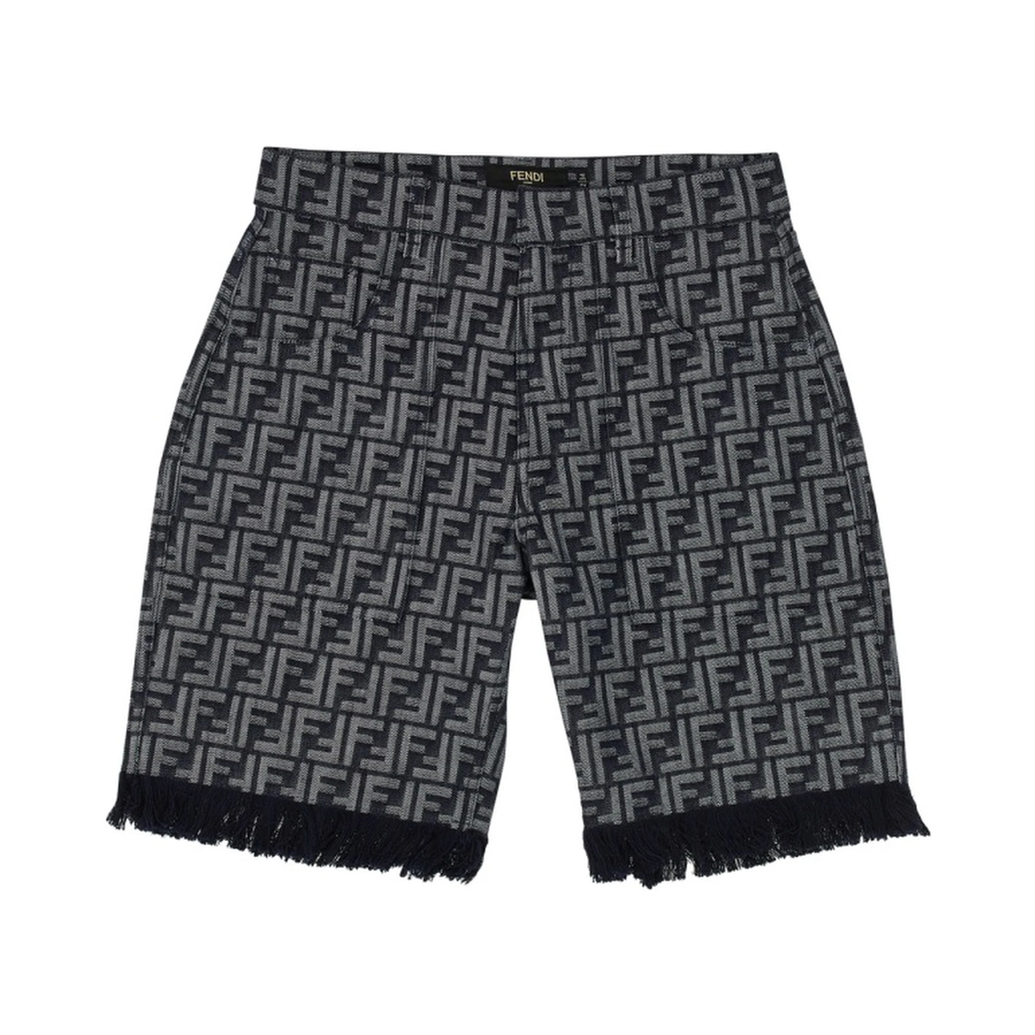 FF DENIM BERMUDA SHORTS