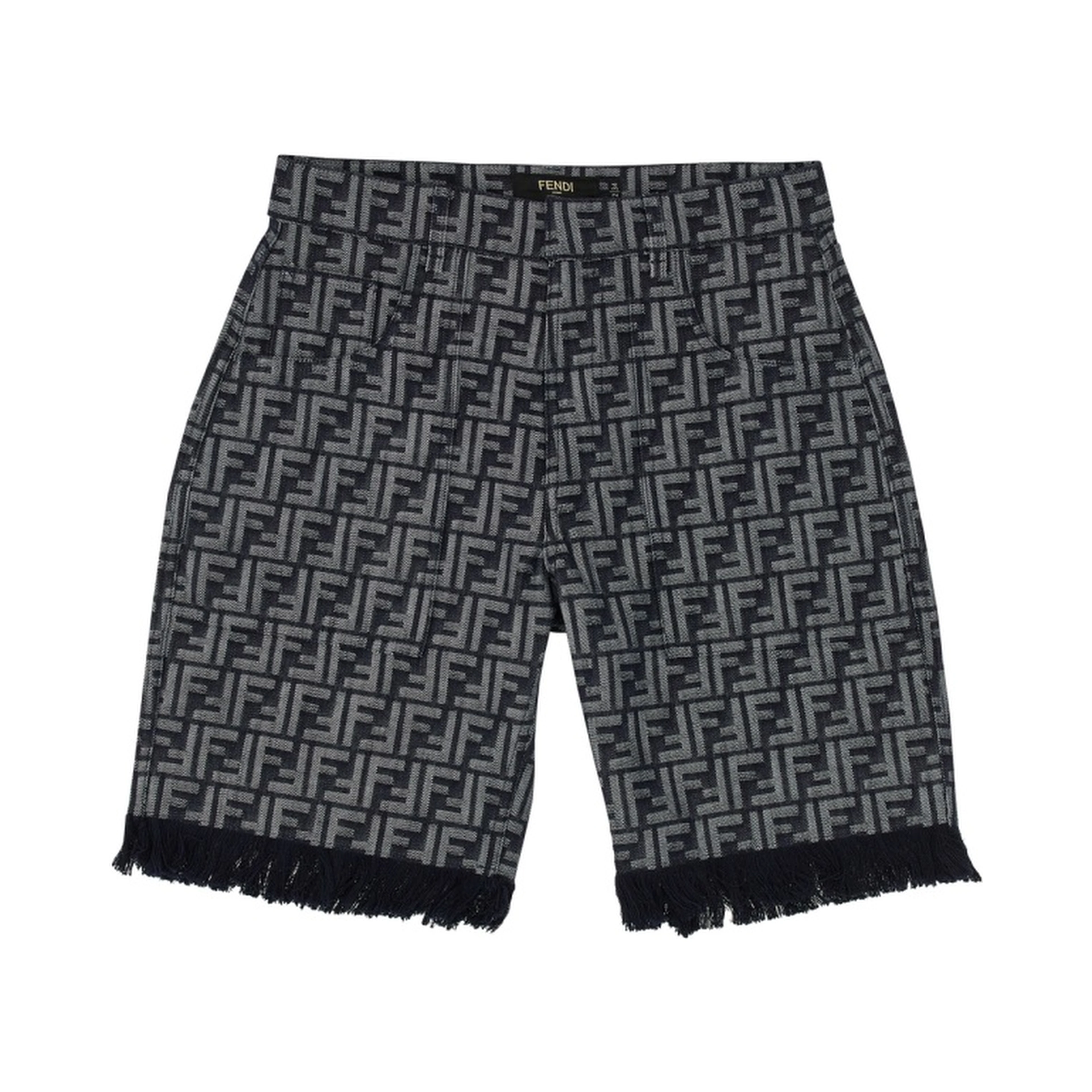 FF DENIM BERMUDA SHORTS