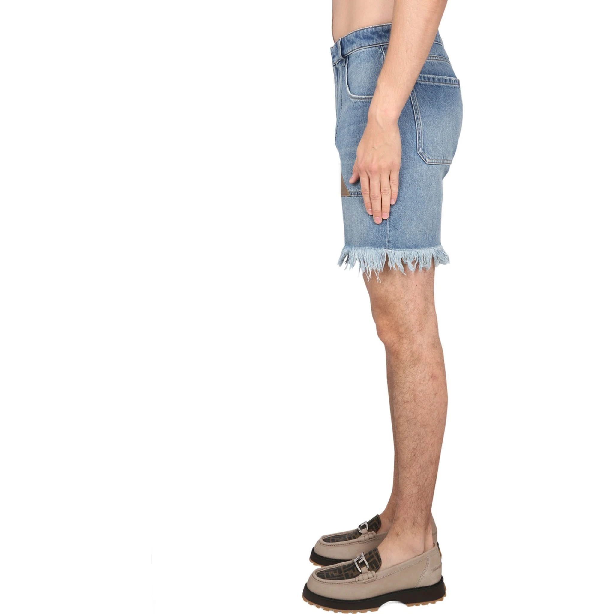 DENIM BERMUDA SHORTS