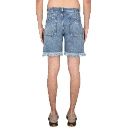 DENIM BERMUDA SHORTS