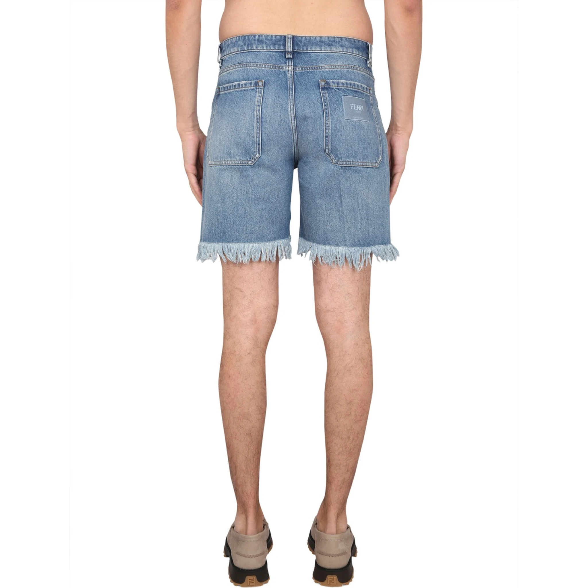 DENIM BERMUDA SHORTS