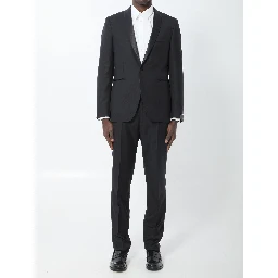 Super 110s virgin wool tuxedo
