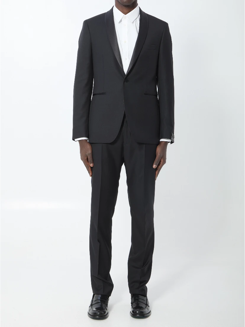 Super 110s virgin wool tuxedo