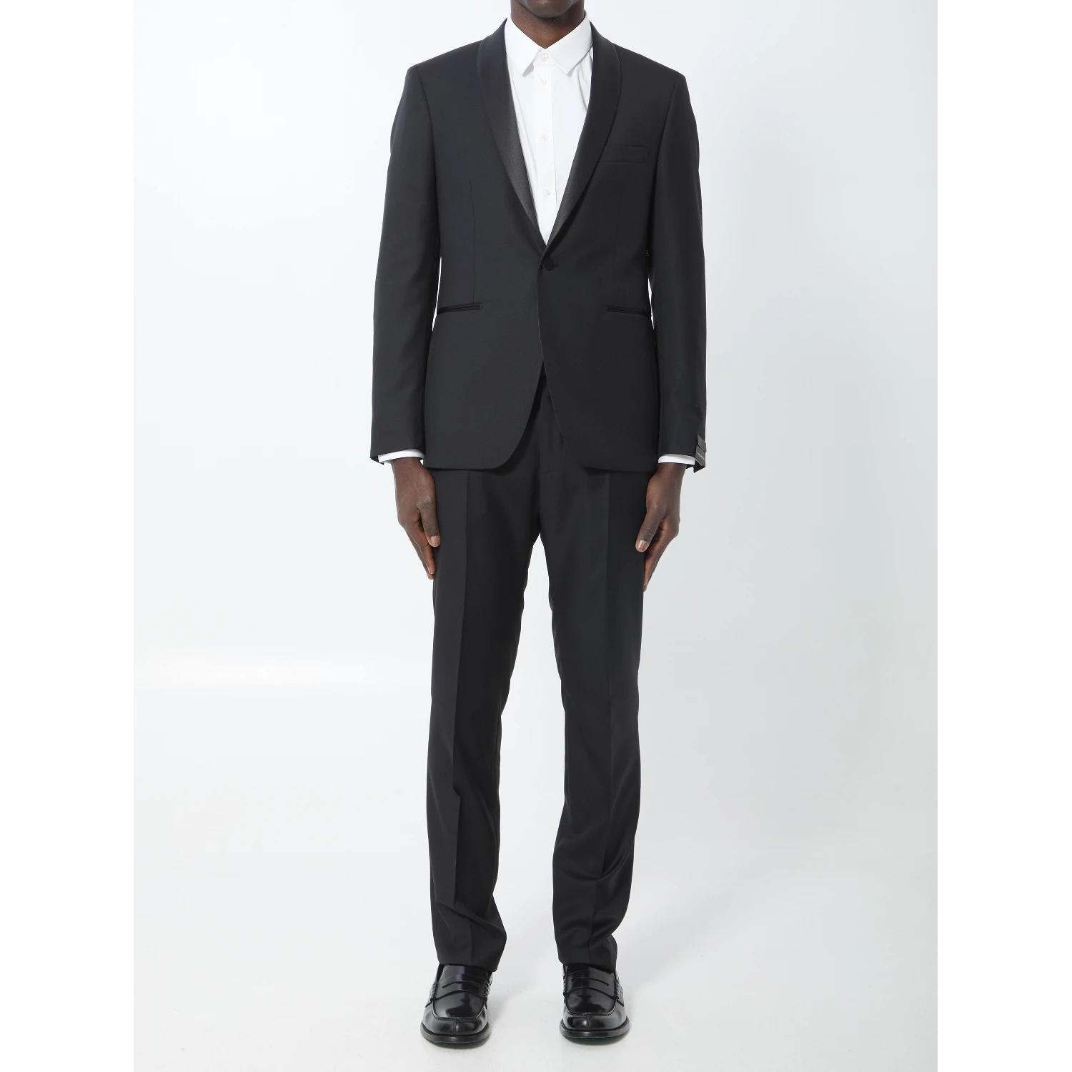 Super 110s virgin wool tuxedo