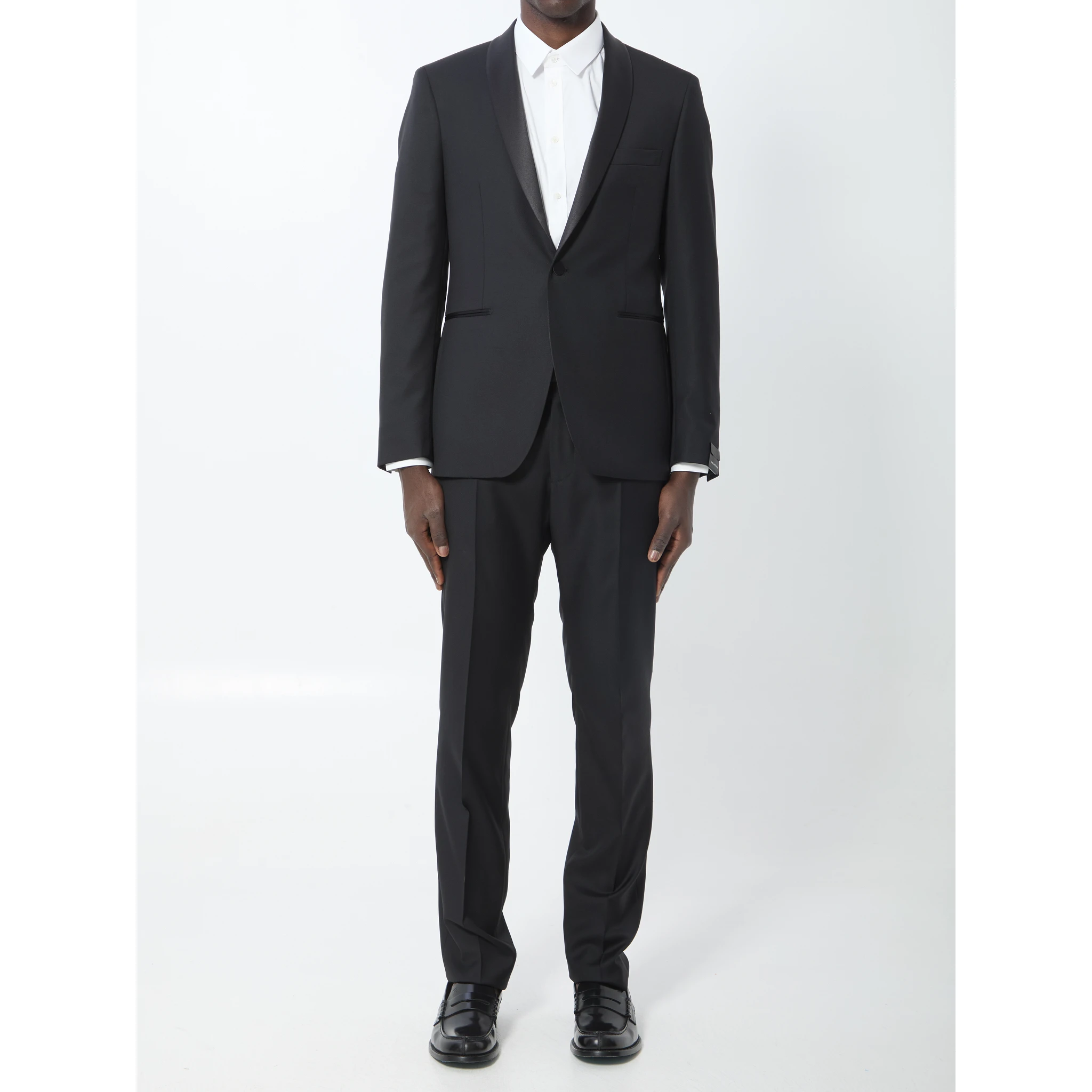 Super 110s virgin wool tuxedo