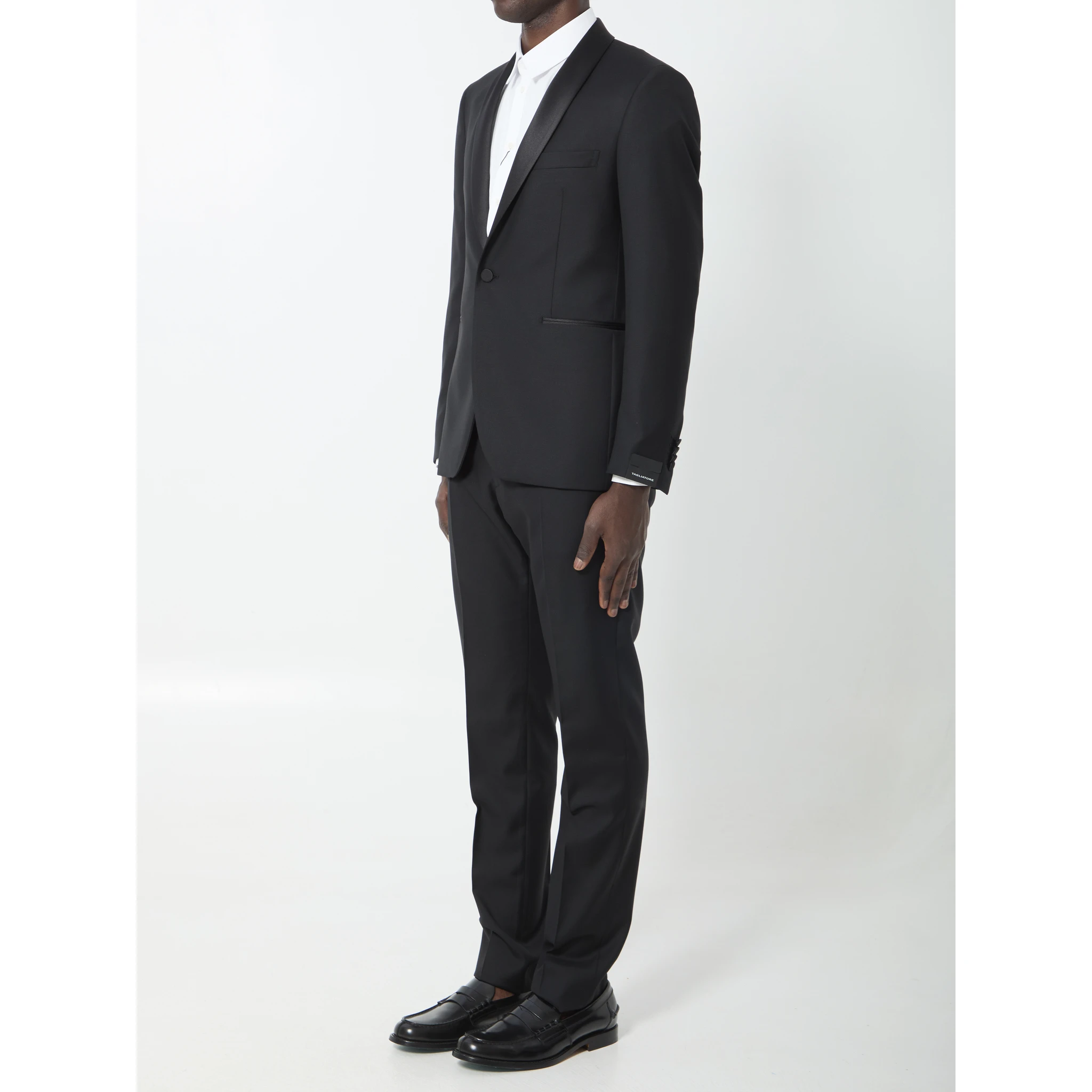 Super 110s virgin wool tuxedo