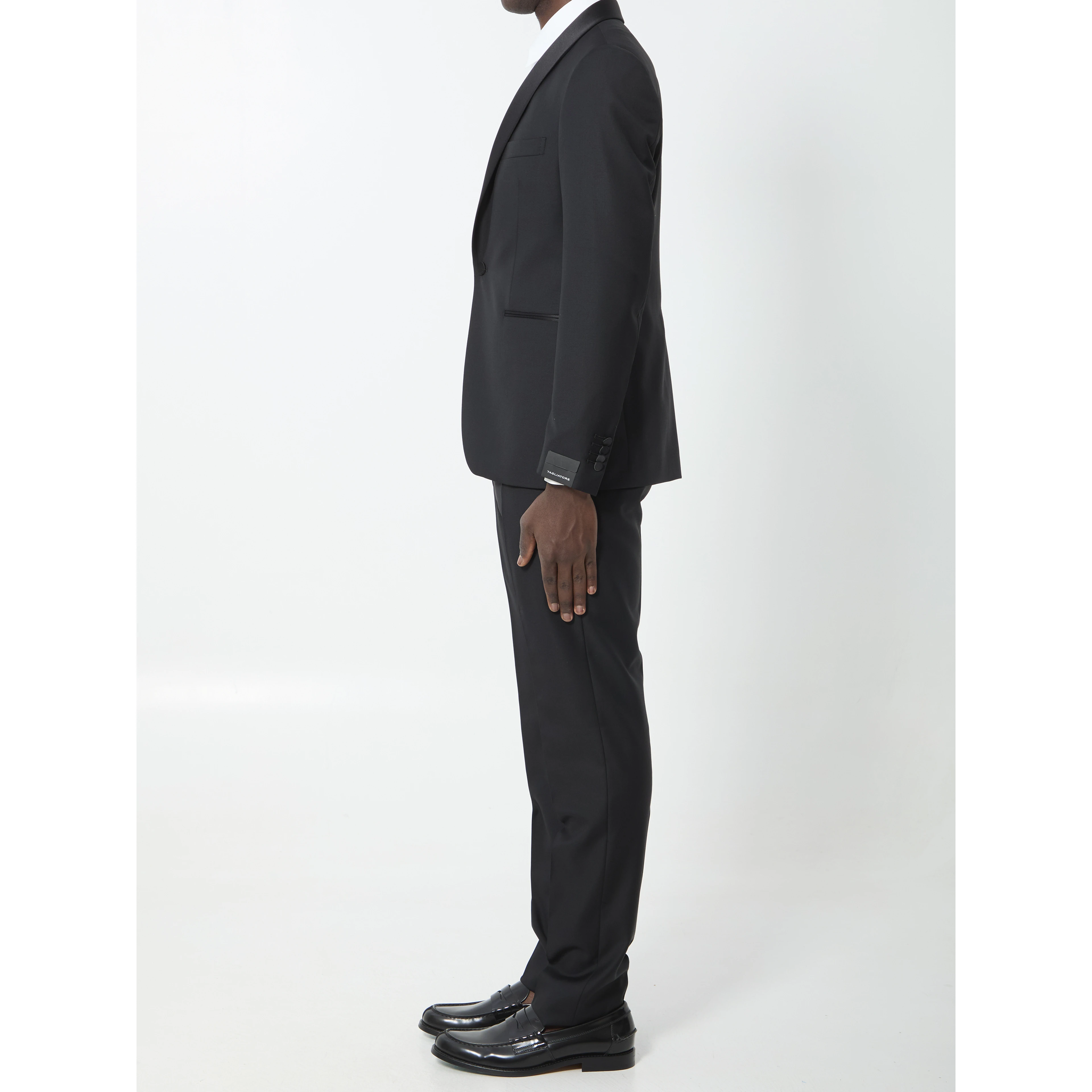 Super 110s virgin wool tuxedo