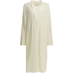 Cotton and cashmere long cardigan
