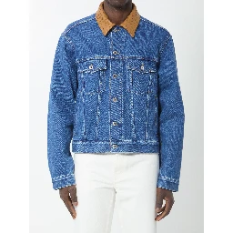 Medium indigo wash denim jacket