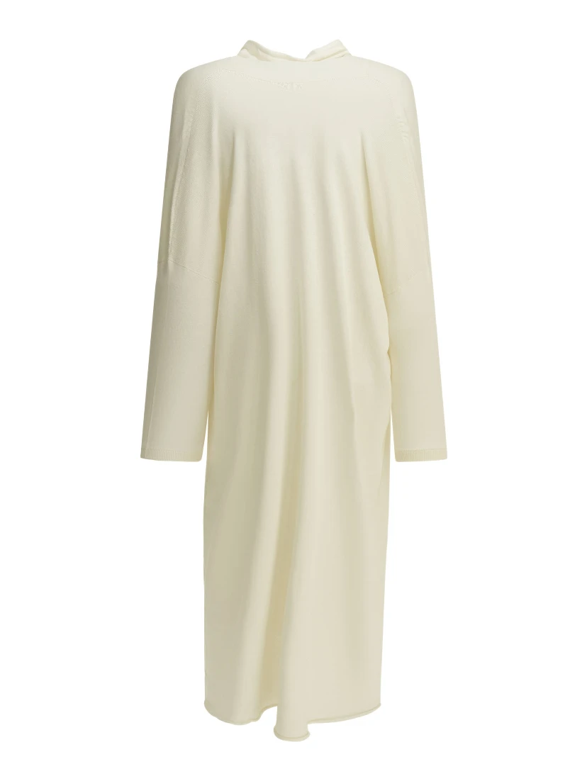 Cotton and cashmere long cardigan