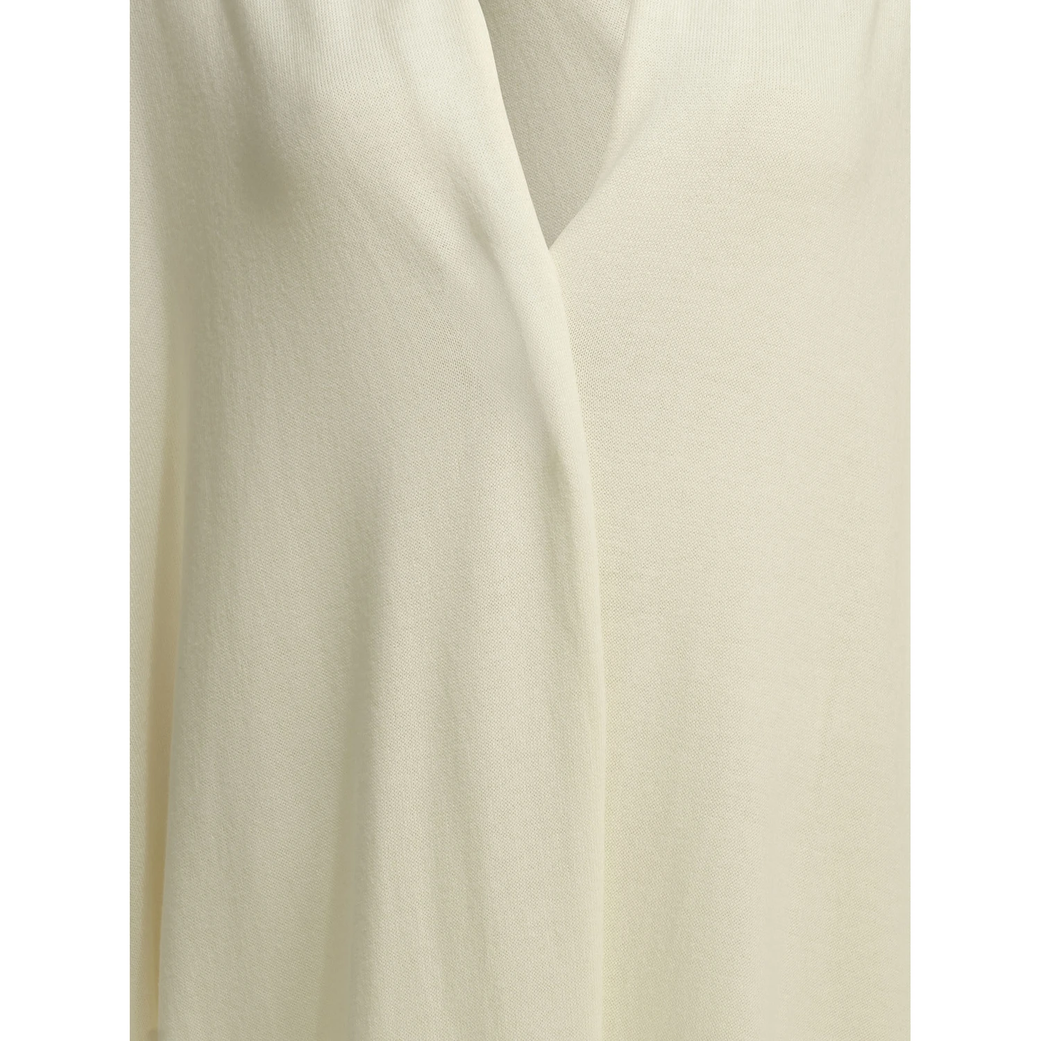 Cotton and cashmere long cardigan