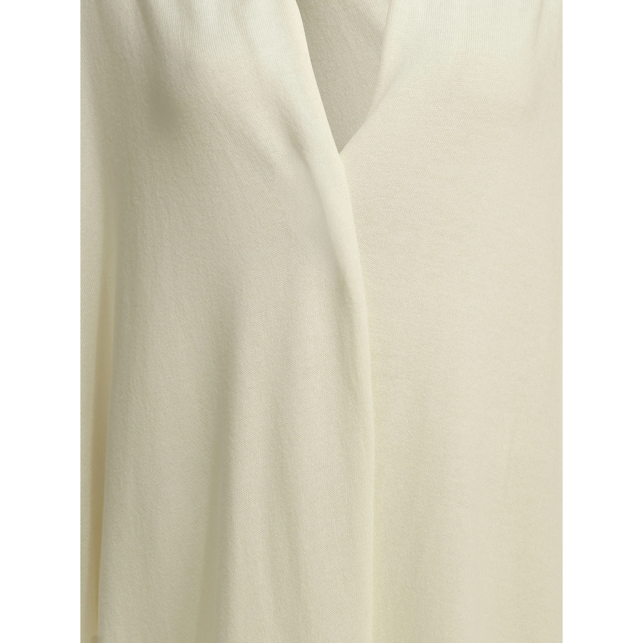 Cotton and cashmere long cardigan