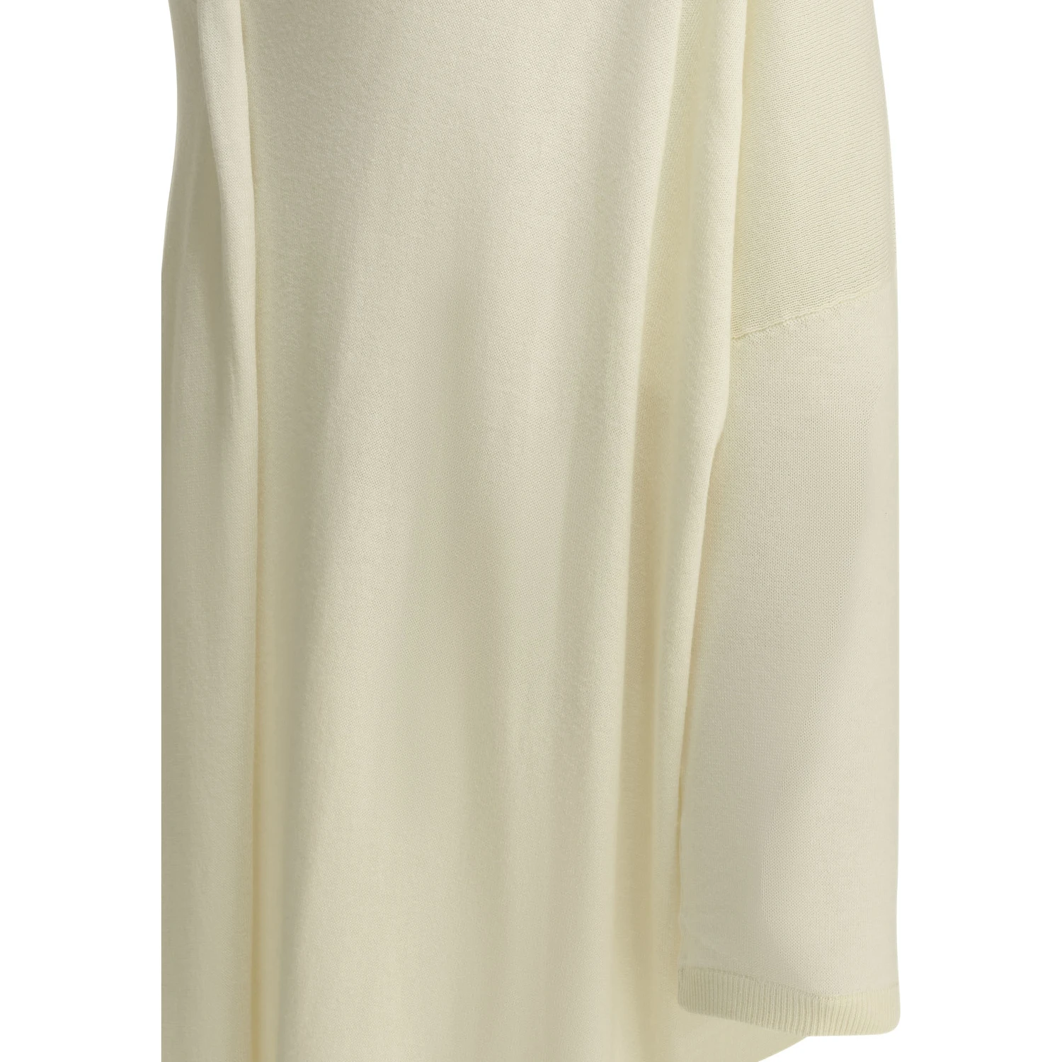 Cotton and cashmere long cardigan