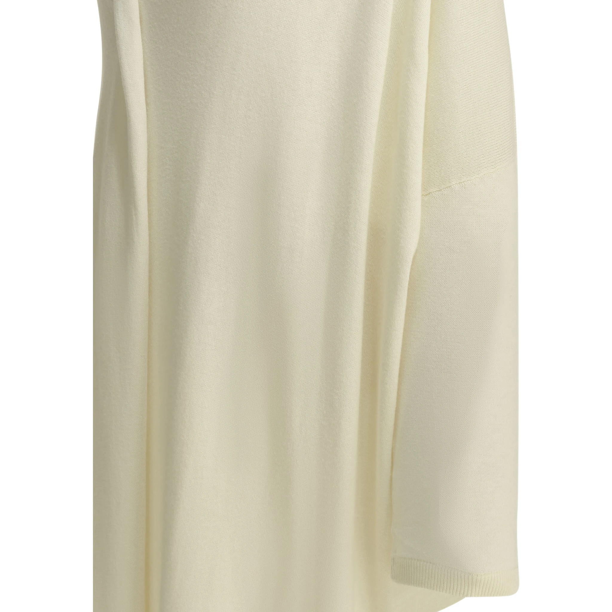 Cotton and cashmere long cardigan