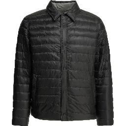 Reversible short down jacket