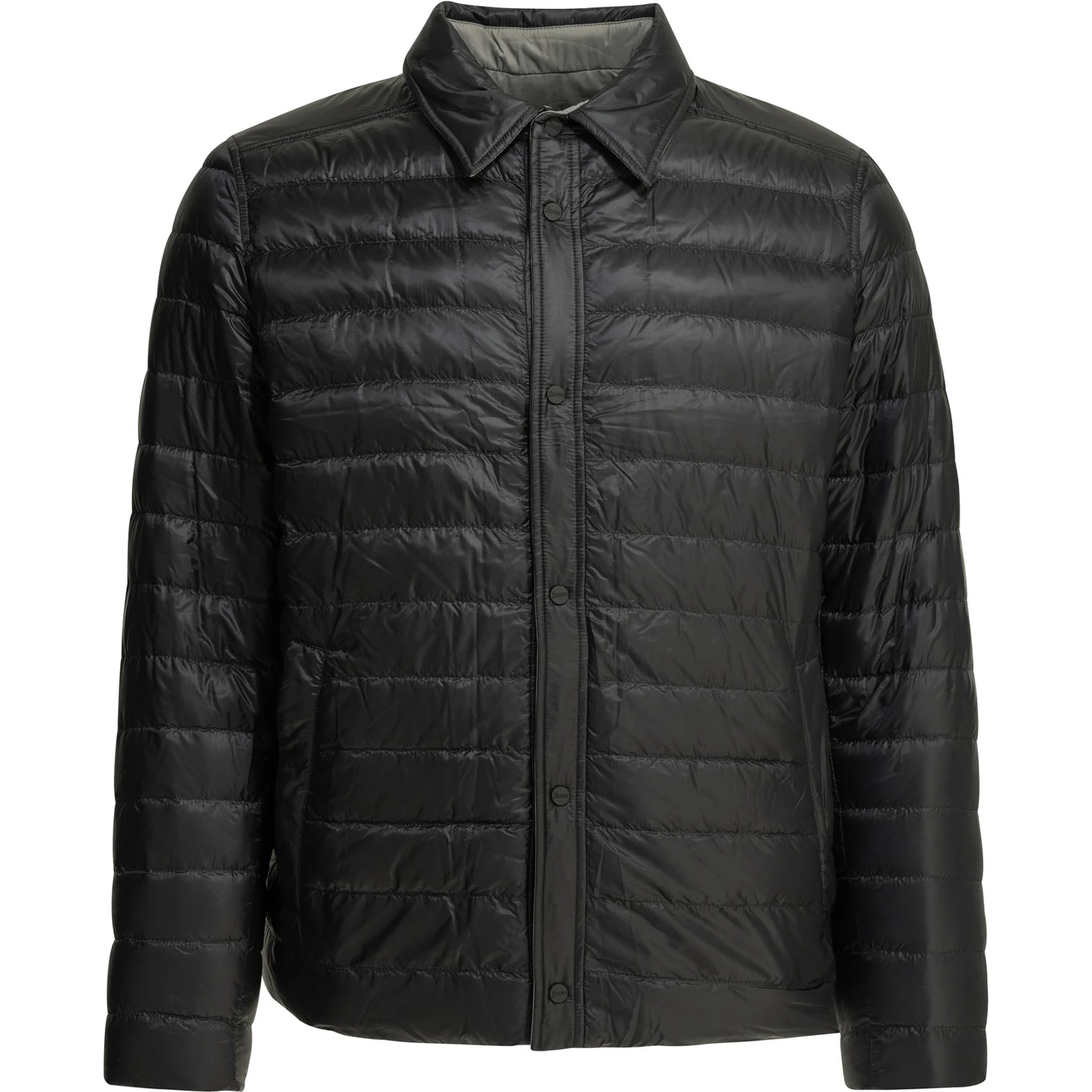 Reversible short down jacket