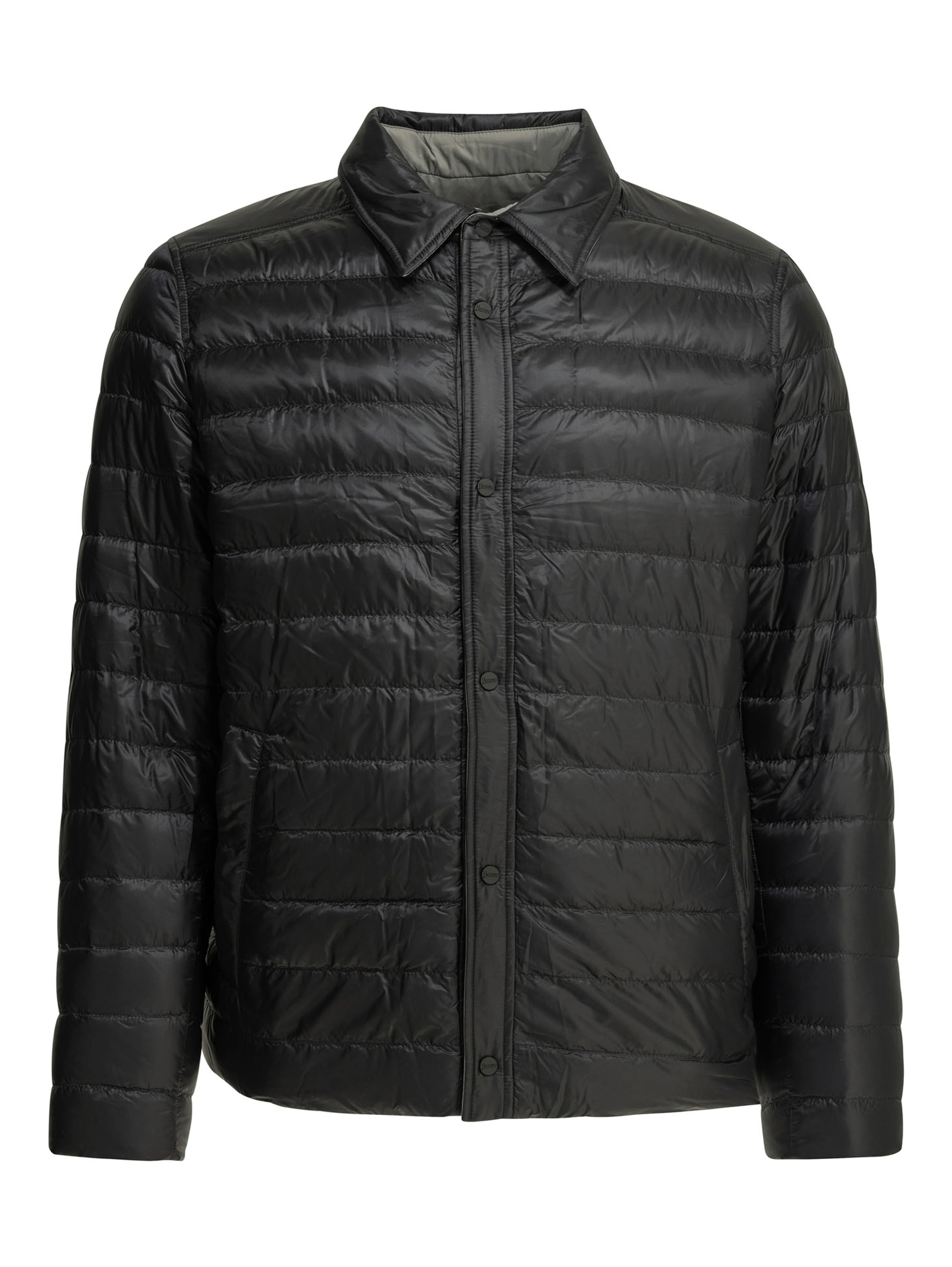 Reversible short down jacket