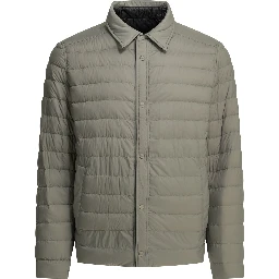 Reversible short down jacket