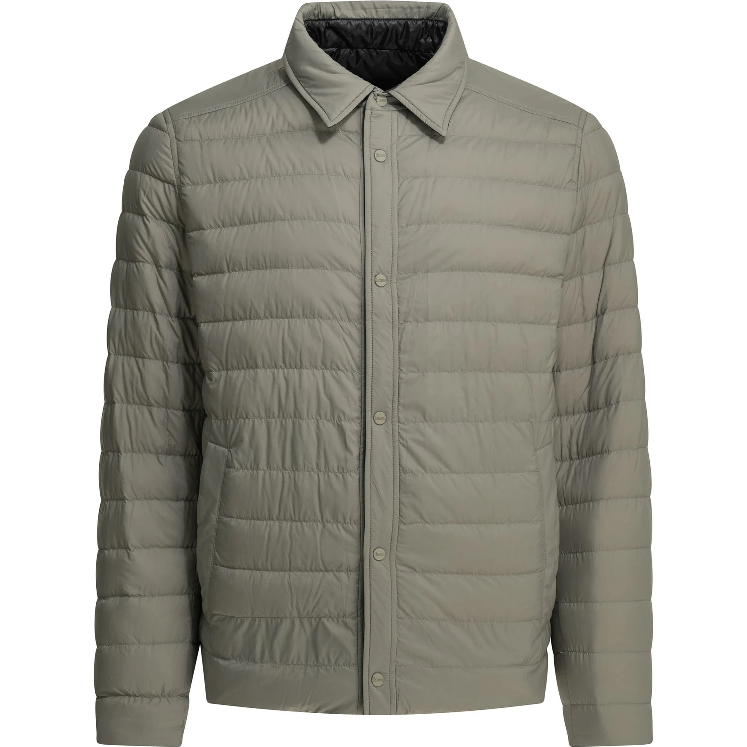 Reversible short down jacket