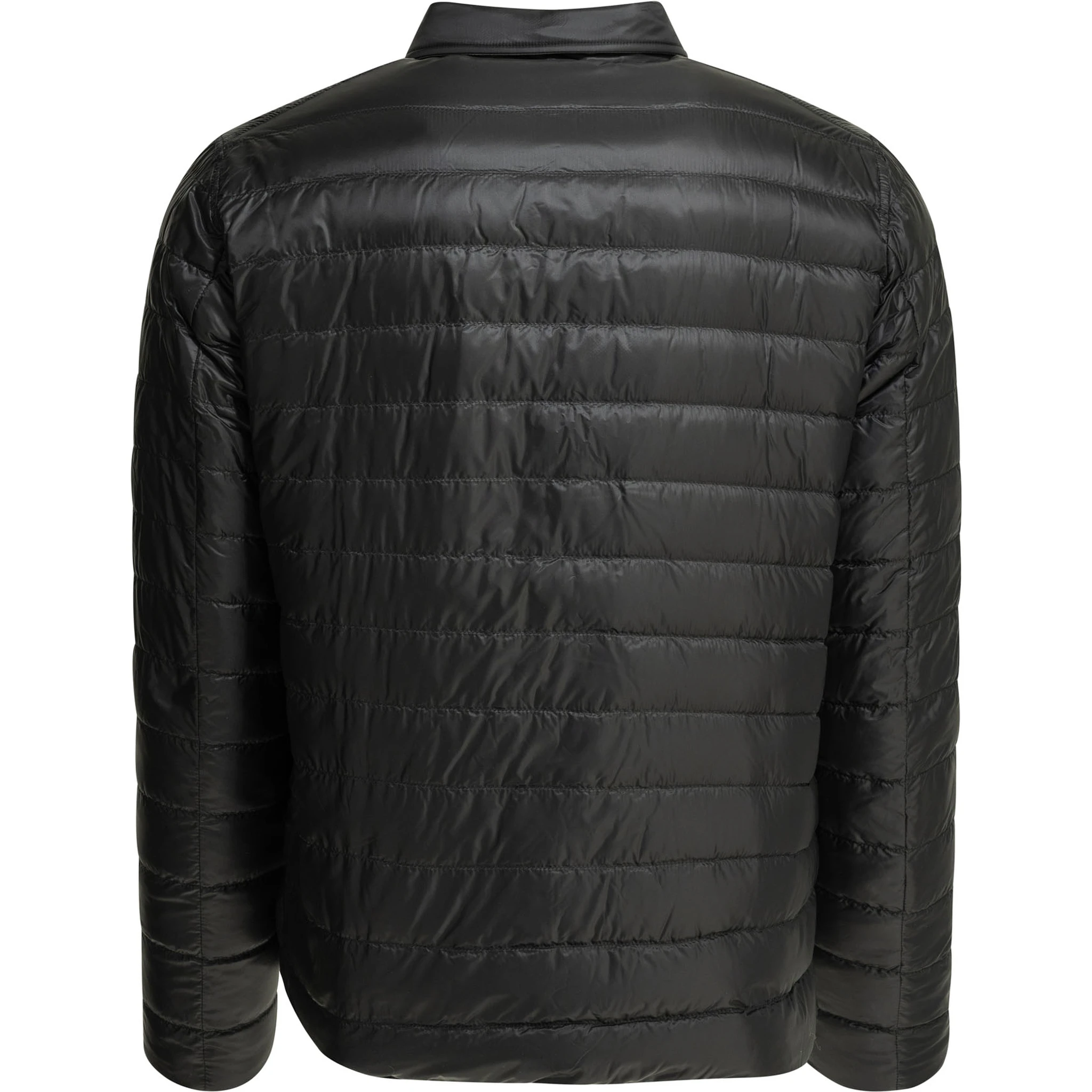 Reversible short down jacket
