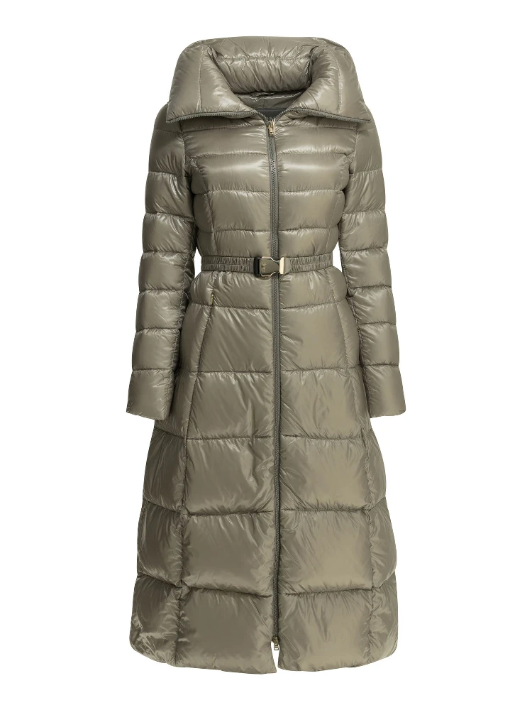 Long down jacket