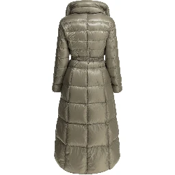 Long down jacket