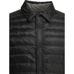 Reversible short down jacket