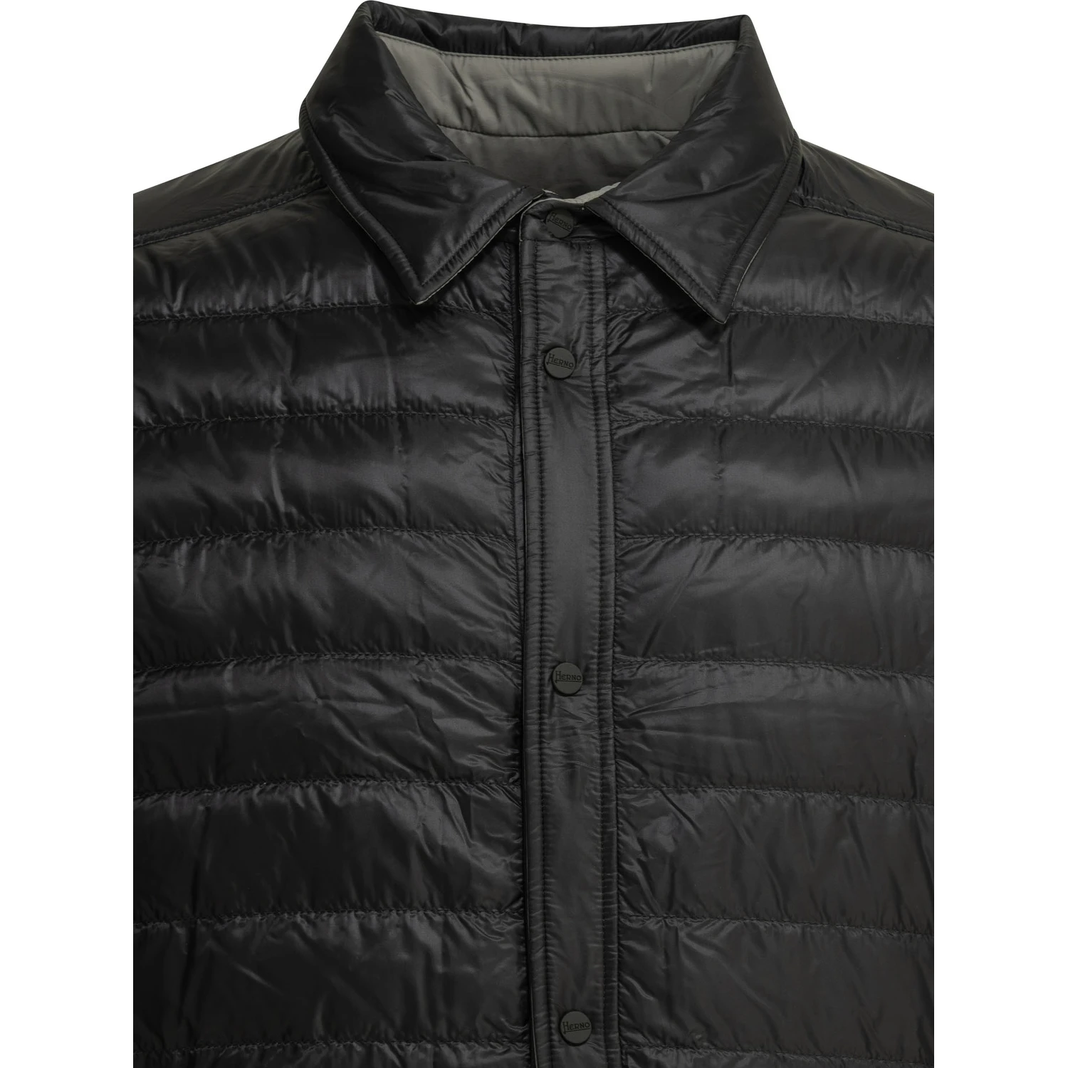 Reversible short down jacket