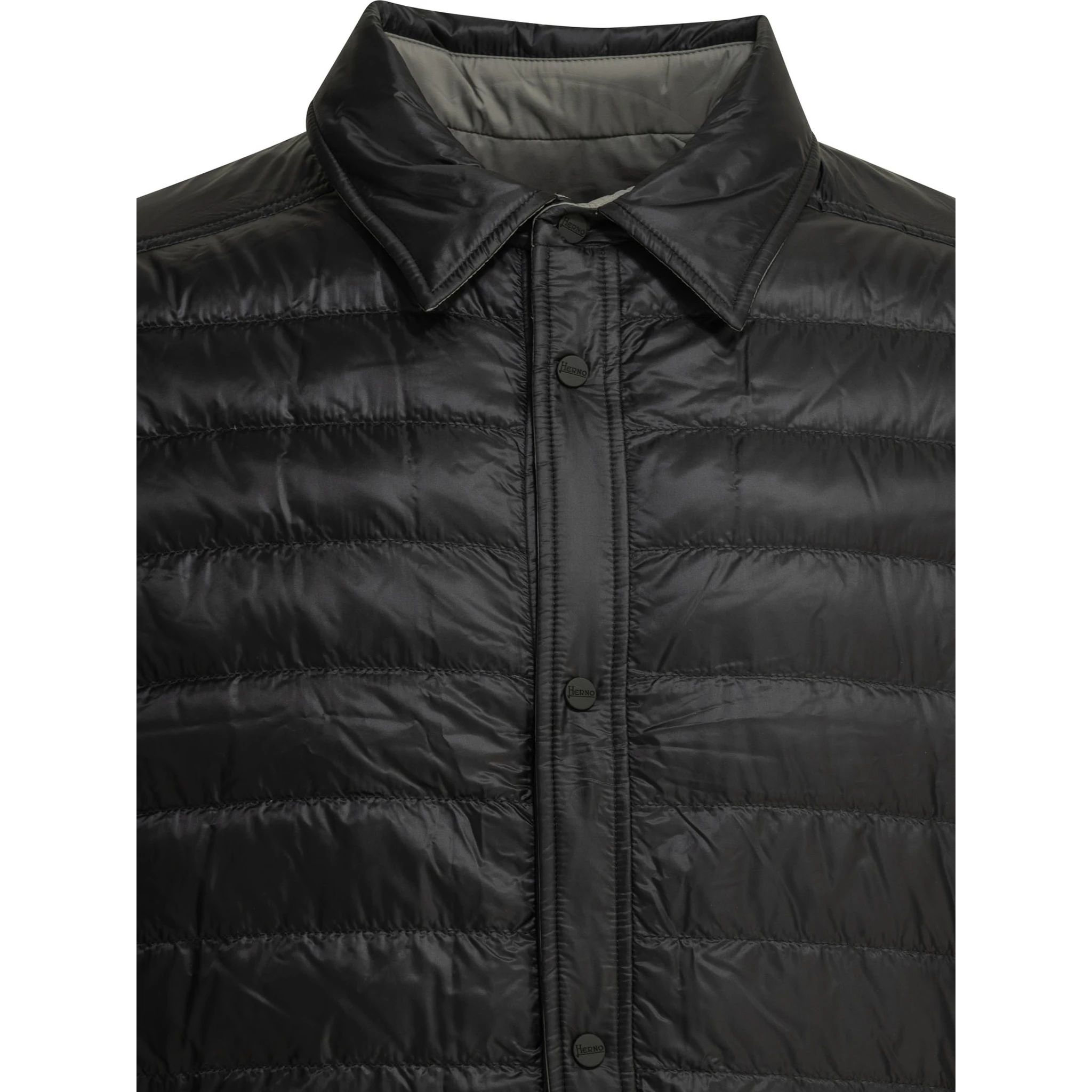Reversible short down jacket
