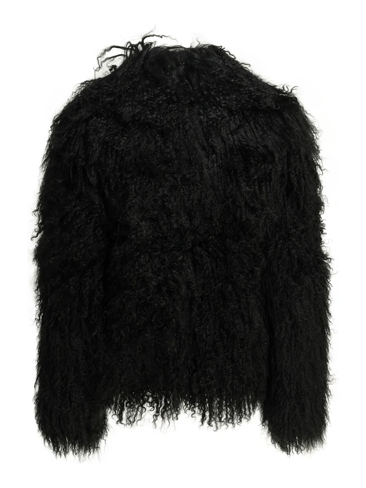 Fur short coat alternative