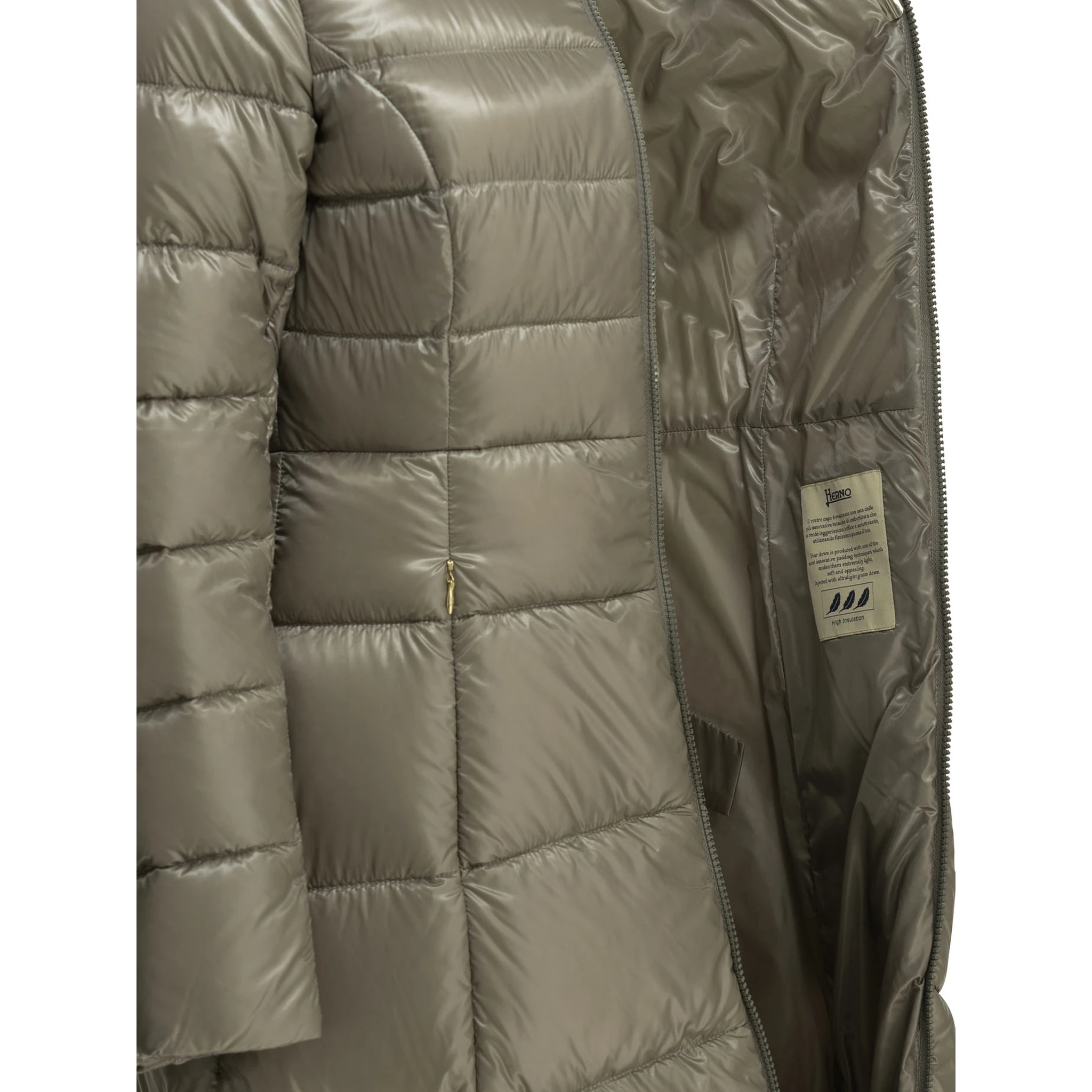 Long down jacket
