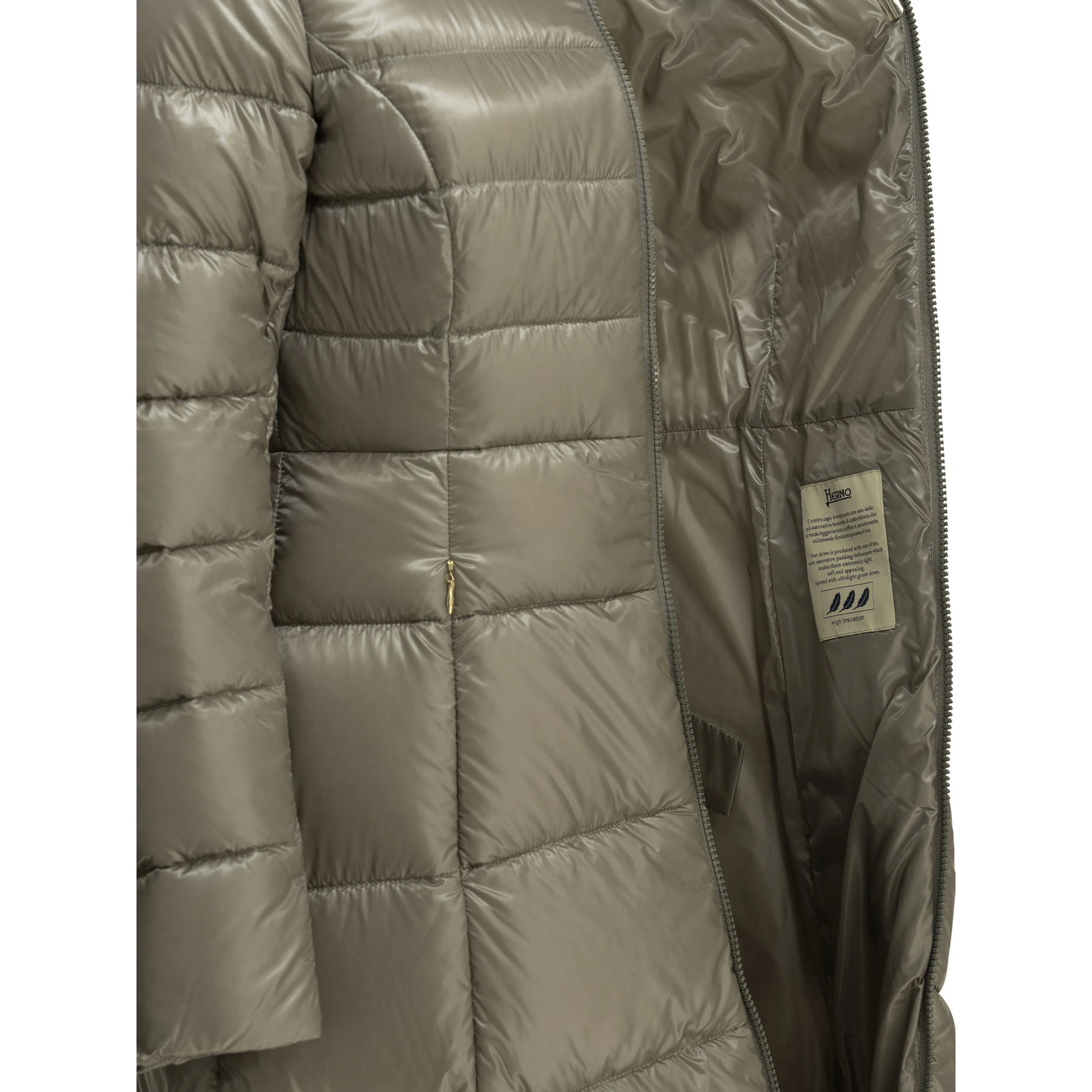 Long down jacket