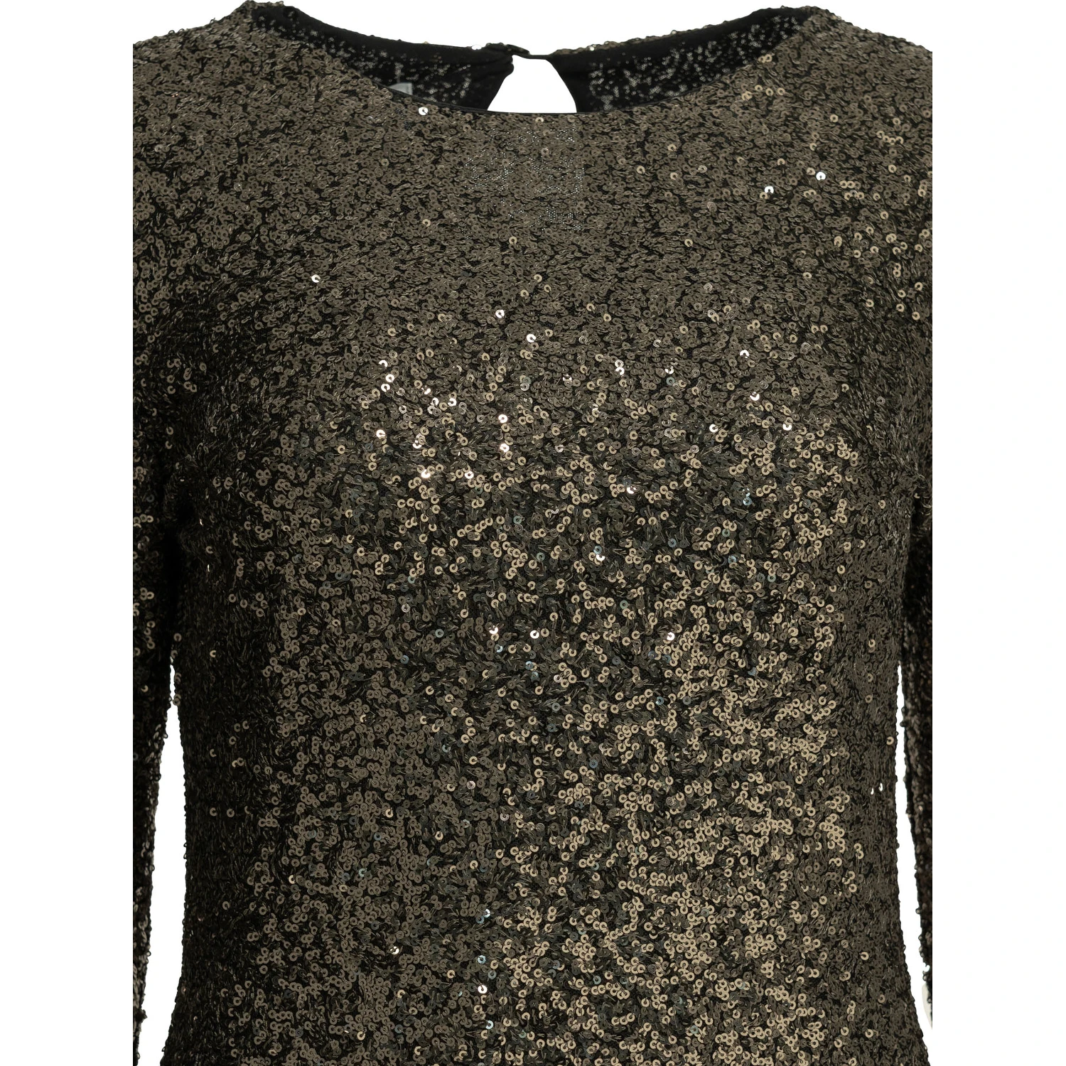 Short dress with sequins