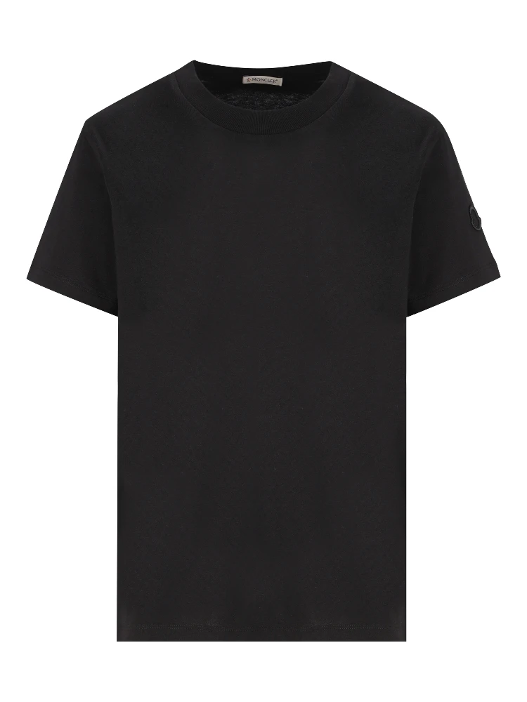 Moncler T-shirts and Polos Black