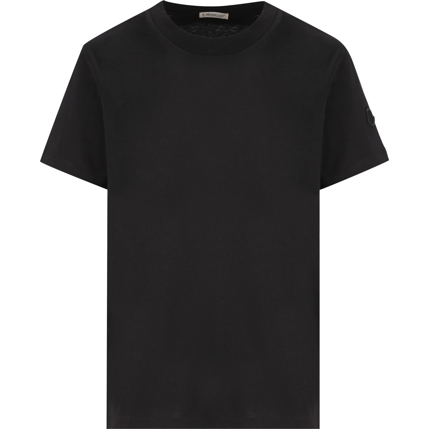 Moncler T-shirts and Polos Black