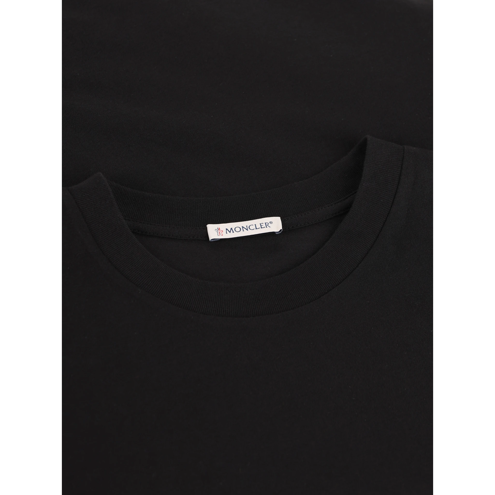 Moncler T-shirts and Polos Black