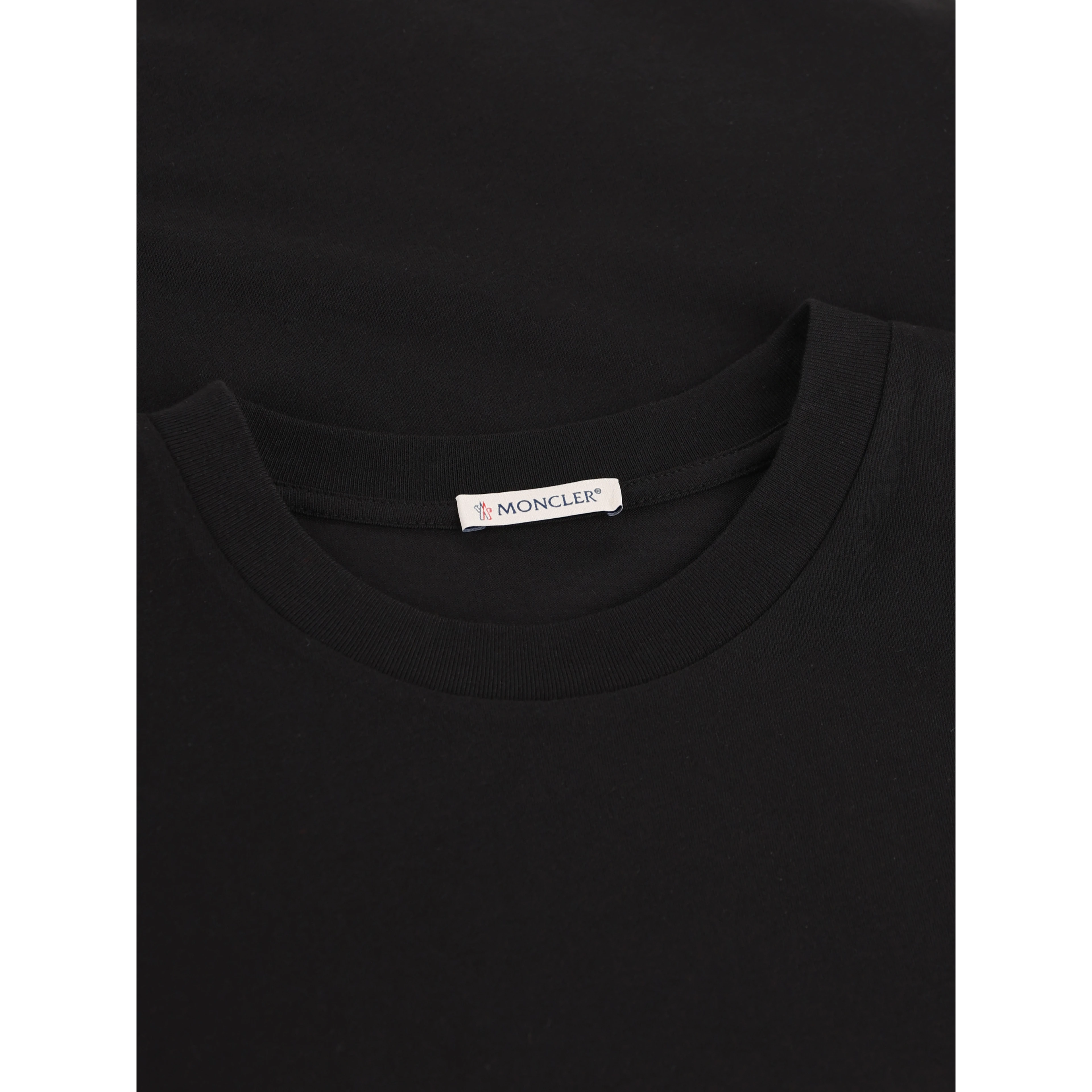 Moncler T-shirts and Polos Black