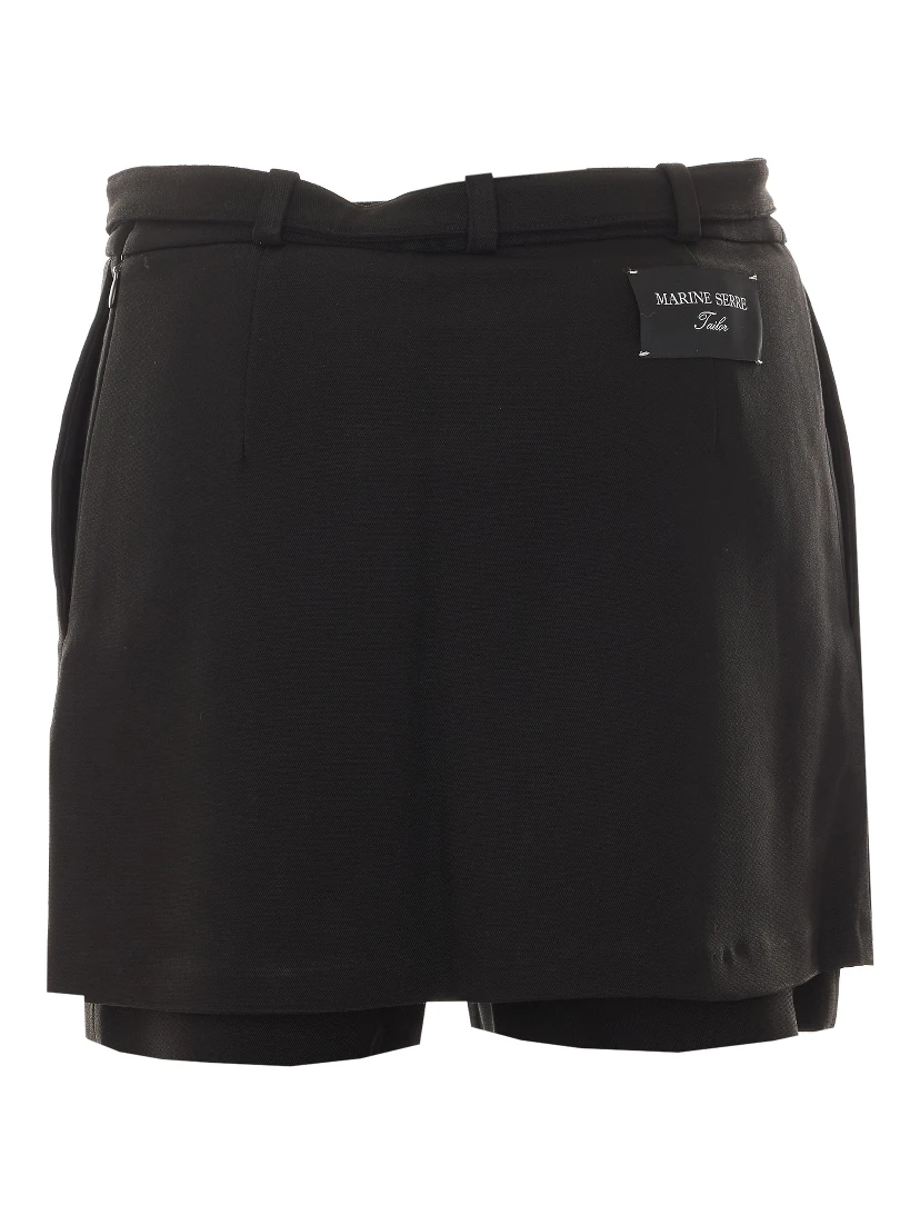 MARINE SERRE Shorts Black