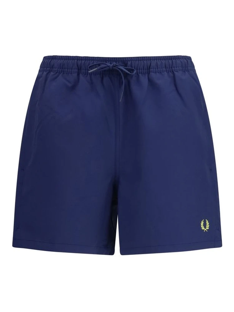 Blue Recycled Polyester Shorts
