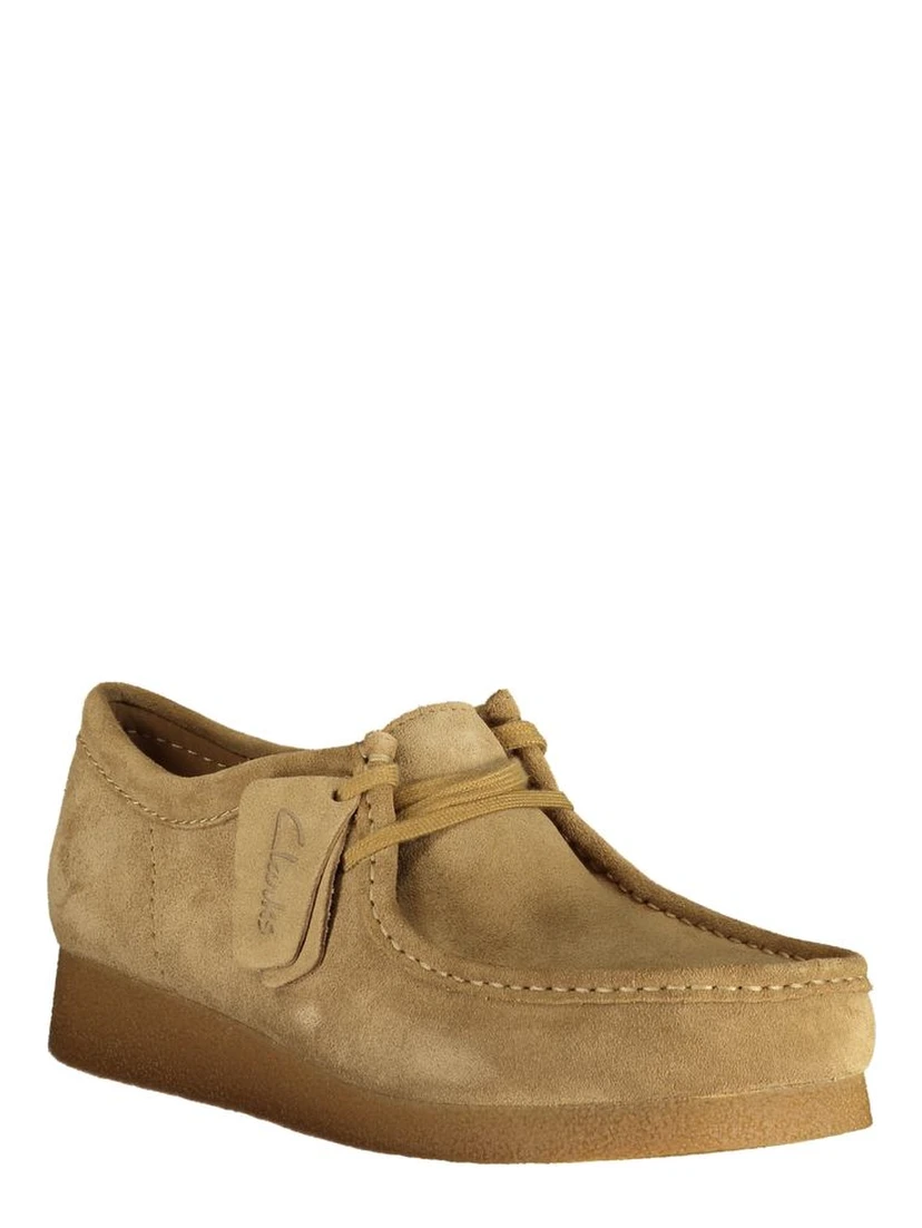 Beige Suede Mens Sneaker