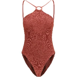 Multicolor Polyamide One-Piece Swimsuit